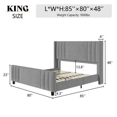Aurieona Upholstered Platform Bed