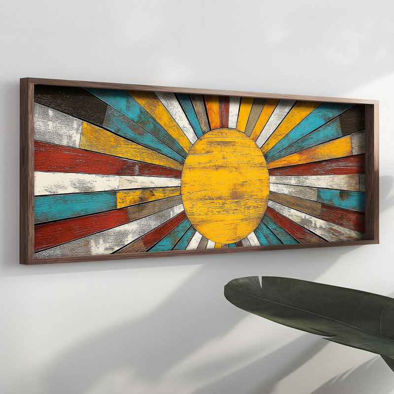 Élégante peinture décorative en panneau de fibres à densité moyenne, 15,7 x 47,2 x 0,1 pouces | 100% panneau de fibres à densité moyenne avec épaisseur de 3 mm, cadre 100% bois de pin | Œuvre d'art imprimé UV pour la décoration intérieure, le salon, le bureau, l'esthétique moderne