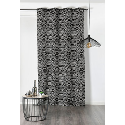 Conrado Eyelet Room Darkening Single Curtain
