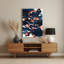 Abstract Watercolor 30 Blue Metal Wall Art-232329683