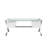 Beverly 4 Drawer - Large Modern Executive Desk with Steel X-shaped Legs – Contemporary Home Office Writing Table-735421736