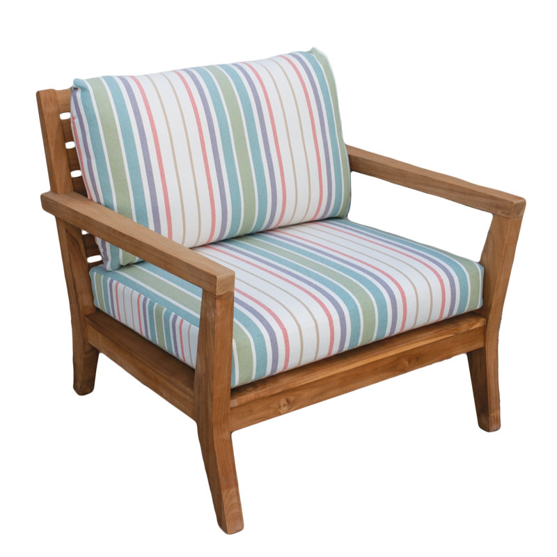 TB Lounge Tommy Bahama 1 - Piece Outdoor Seat/Back Cushion, 23"W x 24"L