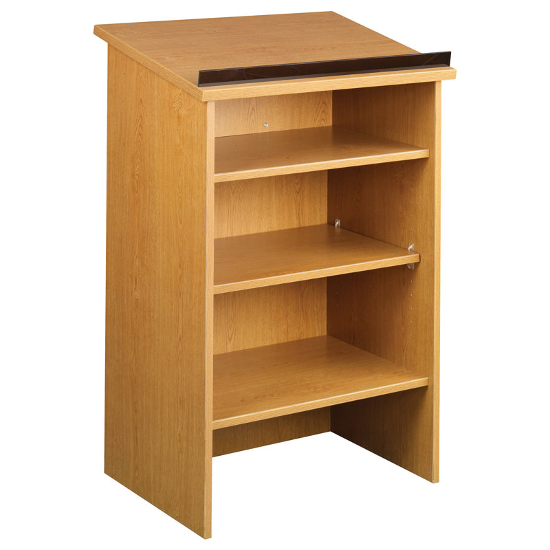 Bibliothèque avec bibliothèque, Chêne naturel