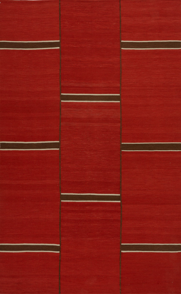 Matt Camron Rugs and Tapestries Handwoven Flatweave Red Area Rug ...