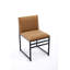 Ensemble de 2 tabourets de bar à hauteur de comptoir, chaises de bar rembourrées avec structure en métal pour la cuisine et la salle à manger-694791915