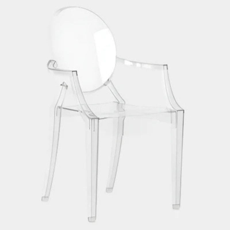 18.66'' H Stacking Armchair