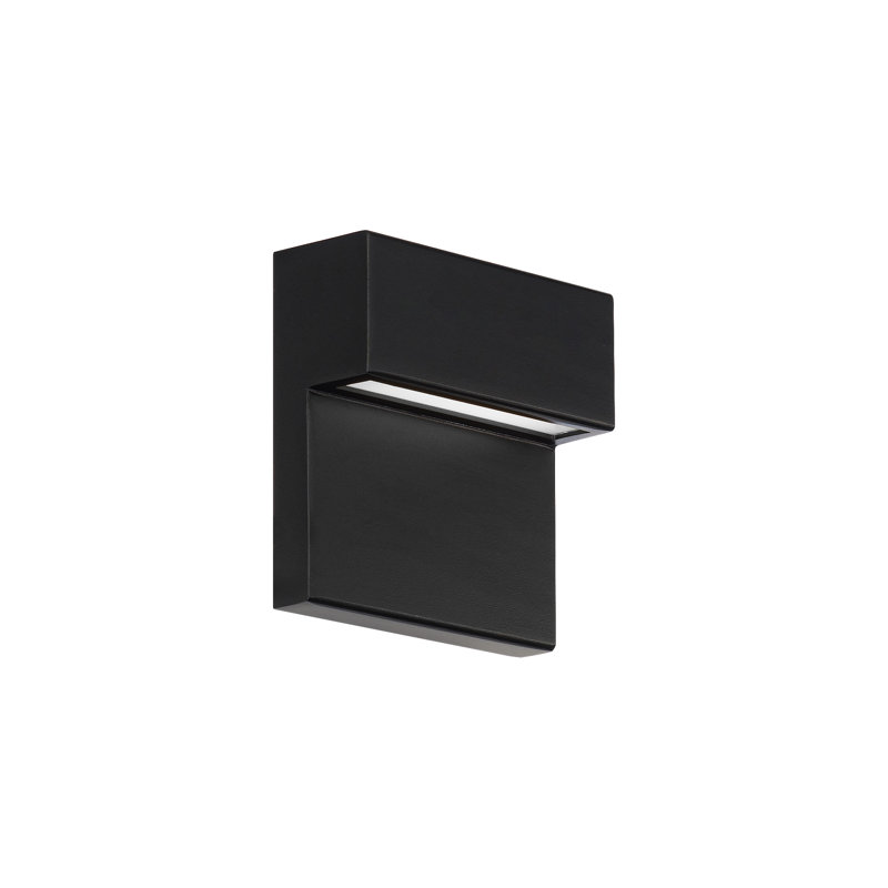 Balance 1 - Light LED Outdoor Armed Sconce, Black, 3000K