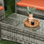 Wicker 4 - Person Garden Lounge Set-928387614-928387611