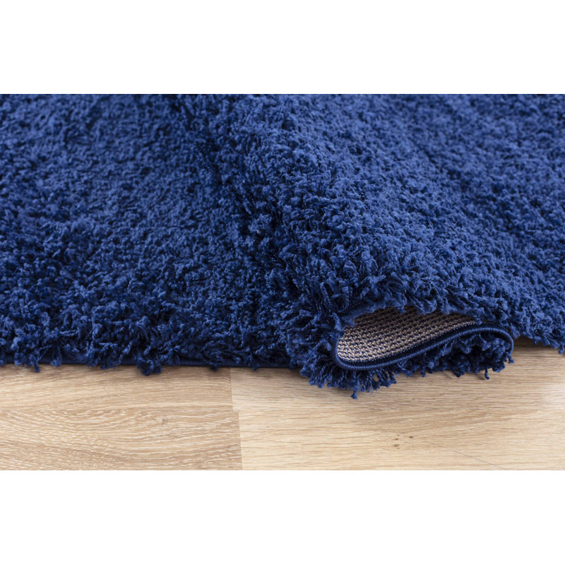 Esterly Solid Colour Shag Area Rug, Runner 60 x 110cm