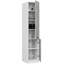Tall kitchen cabinet in white and stone gray Base Unit