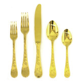 Venere 5 - Piece Stainless Steel Flatware Set - Service for 1