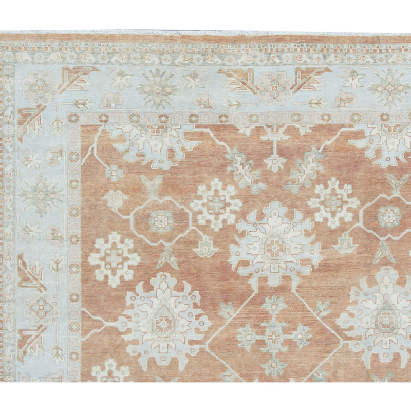 Smynra Oushak One-of-a-Kind Rectangle 10'4" X 13'11" Area Rug