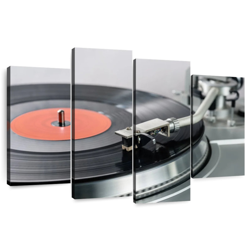 Abarca Vinyl Record Player, 42" H x 68" W