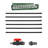 Winado 50 Gallons Weather Resistant Drainable Dual Overflow Rain Barrel