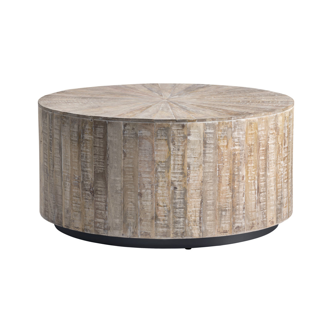 Solid Wood Top Coffee Table Loon Peak®