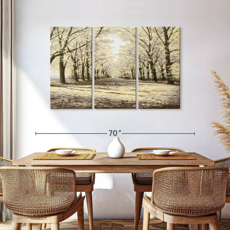 Harnek Winter Cathedral, 36" H x 57" W