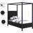 Kelly Upholstered Canopy Bed-94559502-94559505