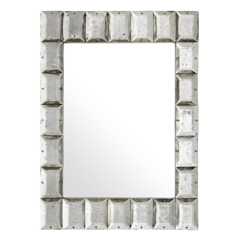 Mariani Rectangle Brass Mirror