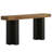 Rustic Narrow Entryway Table with Ample Storage Space