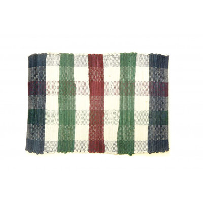 Lakeicha Cotton Checkered Rectangle Placemat