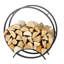 80cm W Metal Log Rack