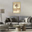 Cadre flottant Southwest Landscape Lone Tree, design par Petal Prints Design-812222498-812222497
