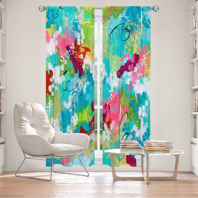 Paire de rideaux obscurcissant en polyester Lievens, L 20 po x L 61 po