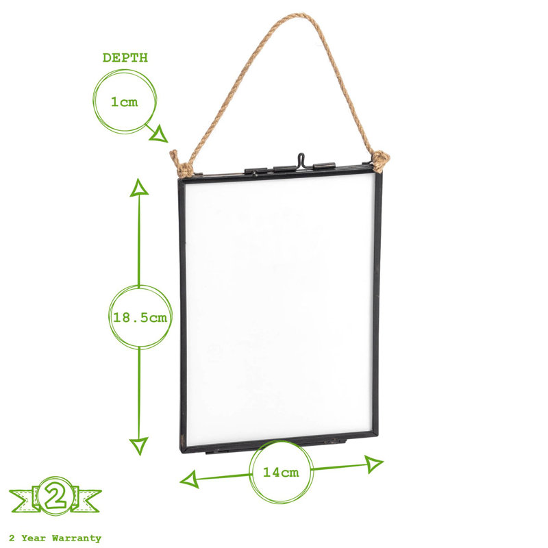 Nicola Spring - Hanging Metal Photo Frames Gallery - 3 Sizes