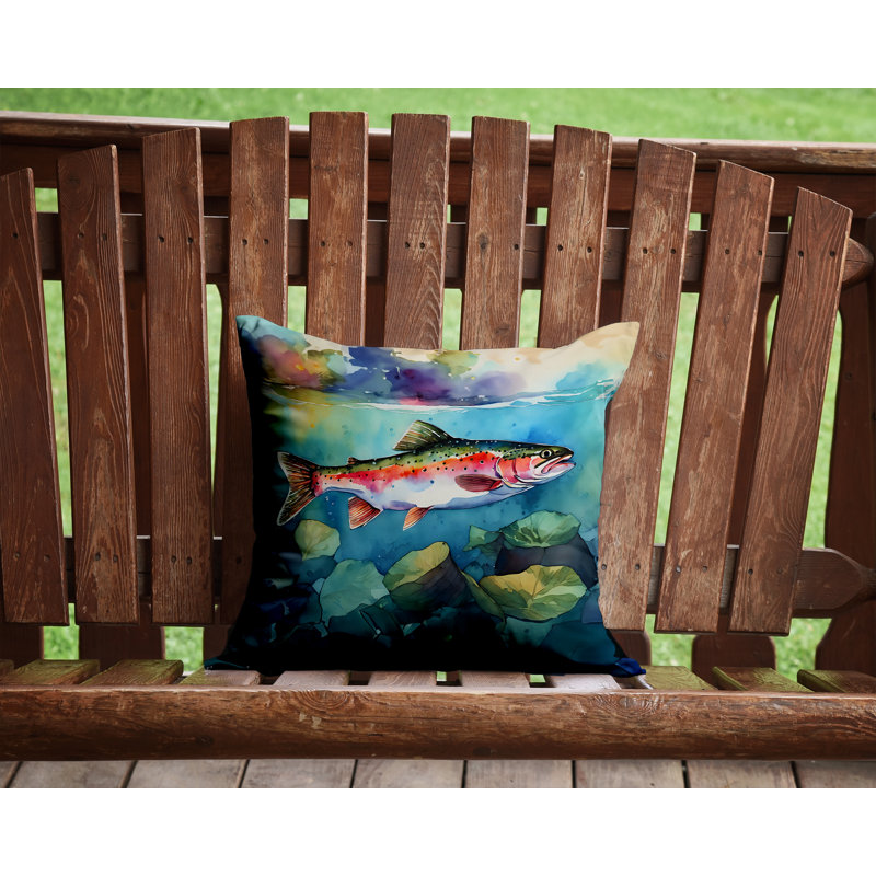 Coussin décoratif intérieur / extérieur Nautical, H 14 po x l 14 po