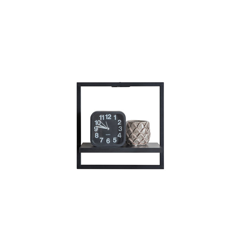 Locelso Floating Shelf, Black