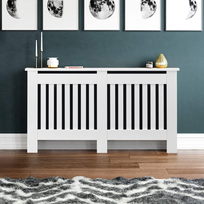 Solange Radiator Cover, 82cm H x 152cm W x 19cm D