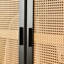 Armoire en rotin massif avec 2 tiroirs-1991564588
