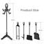 Iron Fireplace Tool Set