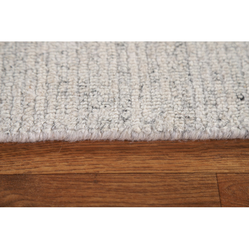 One-of-a-Kind 3'11" X 5'10" New Age Wool Area Rug in Ivory