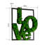 Art mural lettre «Love»
