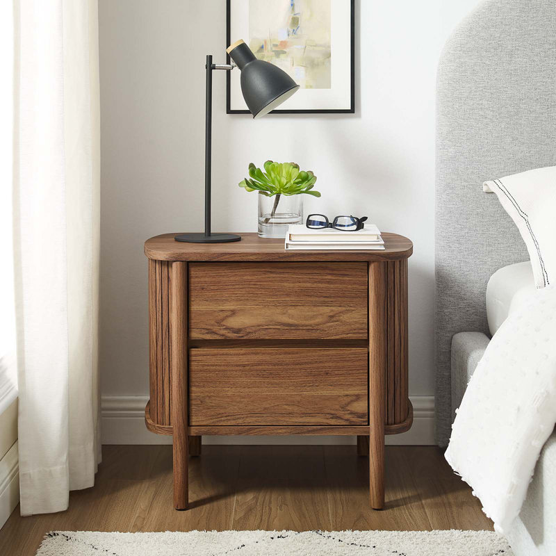 Modway Cadence Nightstand, Walnut
