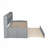 Wooden Captain Daybed Bed with Built-in Bookshelves-490314528-490314530