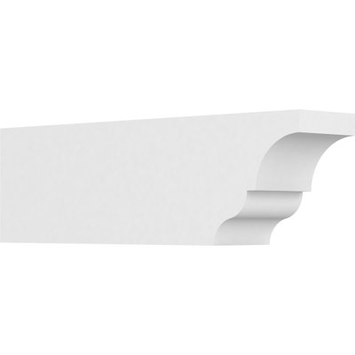 4"W x 6"H x 20"L Standard Asheboro Architectural Grade PVC Rafter Tail
