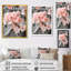 Doux hortensia rose en niveaux de gris III - impressions sur toile florales-963000694-963000702-934342915