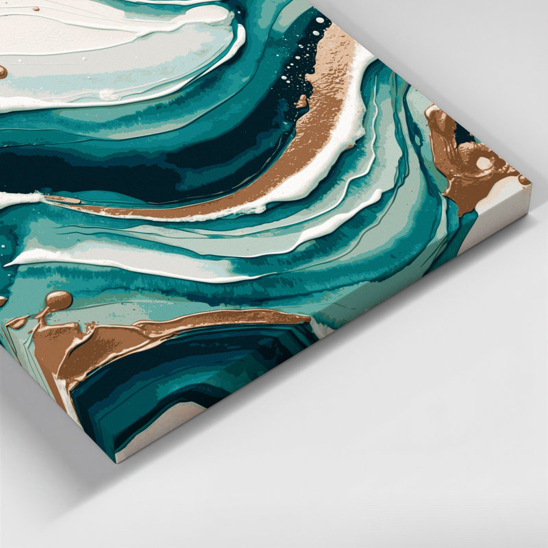 Art mural sur toile Coastal Coastal, H 32 po x l 32 po