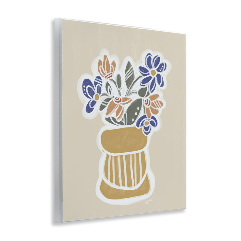 Plaque murale Arria Flower Bouquet, design par Beki Marquardt