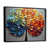 Black Floater Framed