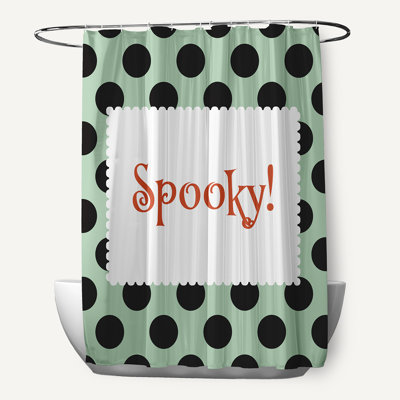 Isao Polka Dots Shower Curtain