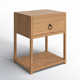 Elin 1-Drawer Nightstand