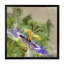 Abstrait fleur mauve - Peinture-2054281759-2054281756