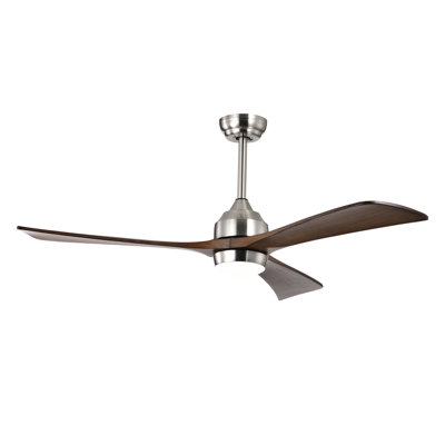 Aura sophisticated 52 In.Indoor Ceiling Fan With LED Light Bulbs And Remote Control