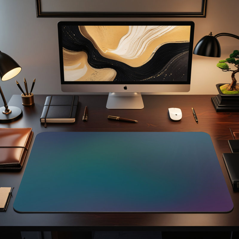 Polyester Desk Pad, 23.6x13.8