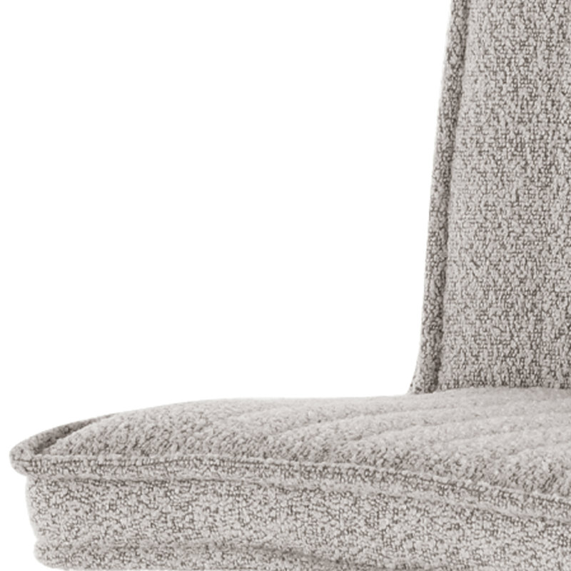 Tabouret de comptoir rembourré Klimek (ensemble de 2) - Gris