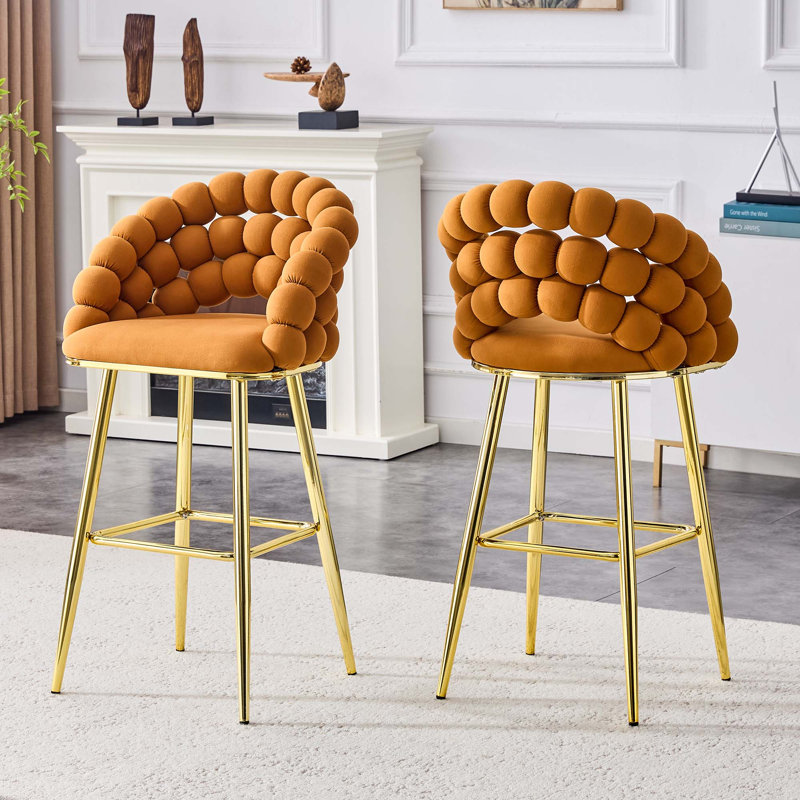 Tabourets de bar Modern, Chameau