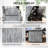 Outdoor Sun Lounger, Folding Chaise Lounge Chair With Adjustable Backrest And Storage Pocket For Patio, Poolside, Or Porch